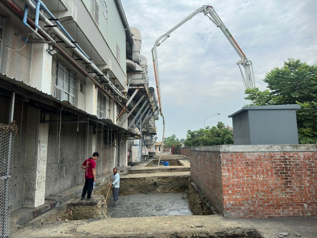 【台南統包推薦】富川土木包工業│廠房擴建工程│基礎開挖/PC