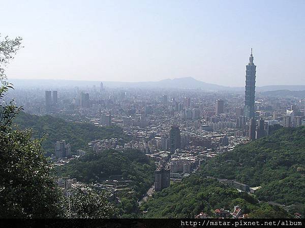 展望台北市區