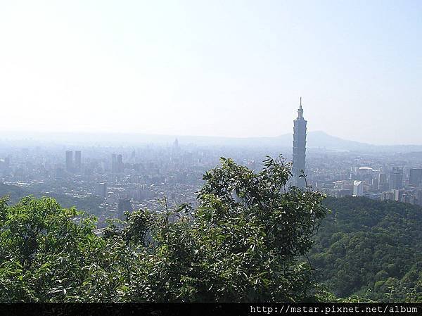 展望台北市區
