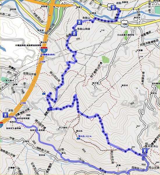 行走路線