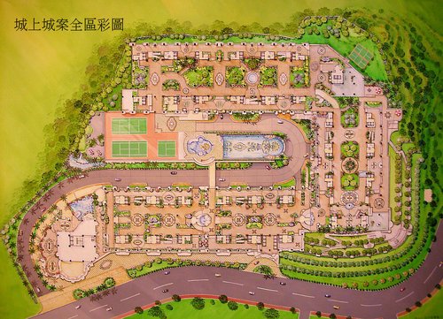 城上城全區彩圖