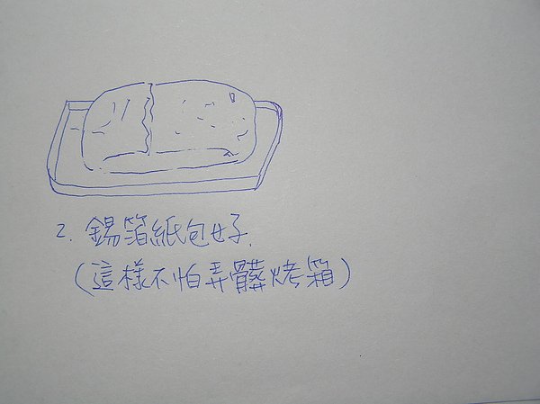 20110215晚餐 烤雞腿5-3