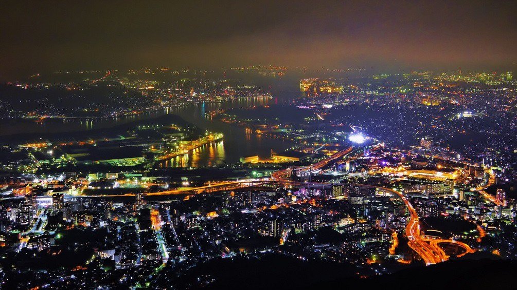 九州皿倉山夜景