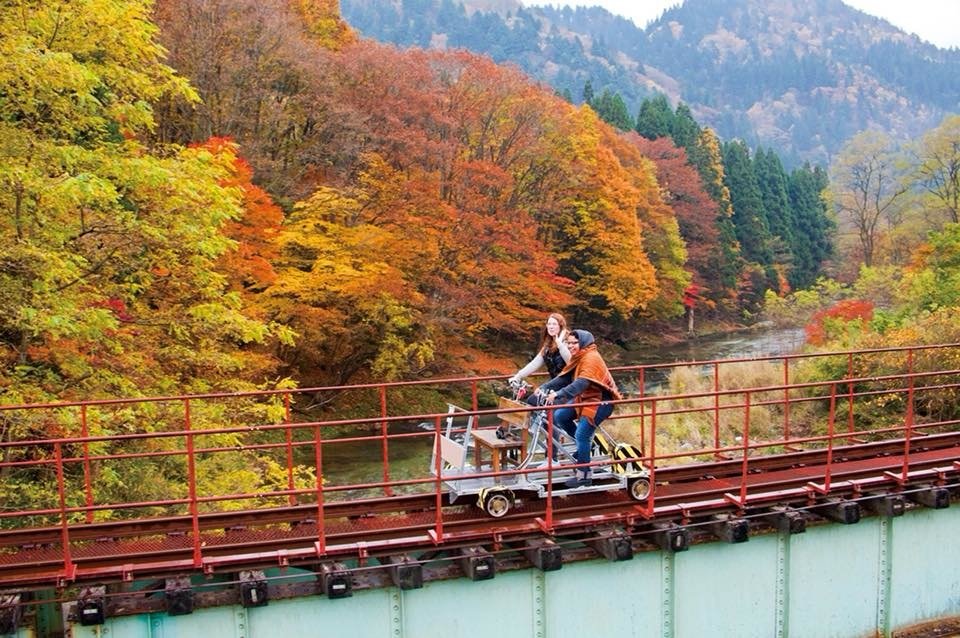 大館小坂軌道自行車