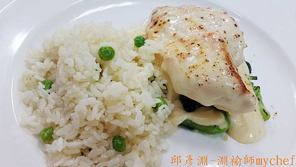 邱彥淵-淵褕師mychef.301B佛羅倫斯雞胸附青豆飯