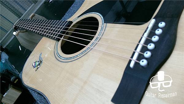 【更換弦枕】Fender CD60CE NAT