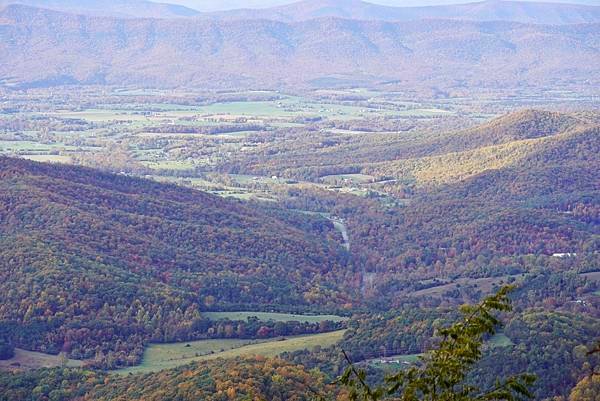 維吉尼亞州Shenandoah National Park仙