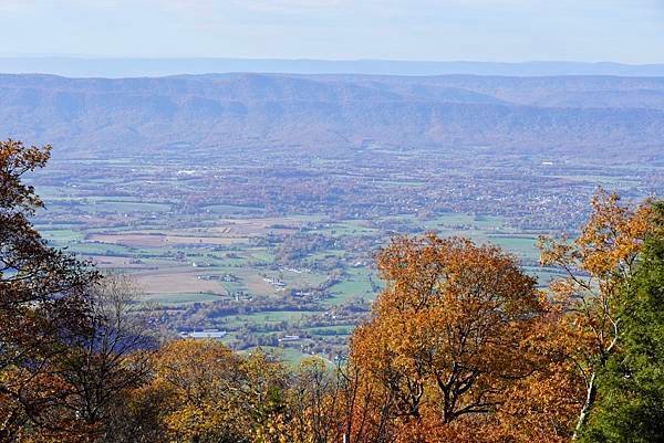 維吉尼亞州Shenandoah National Park仙