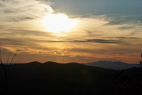 維吉尼亞州Shenandoah National Park仙