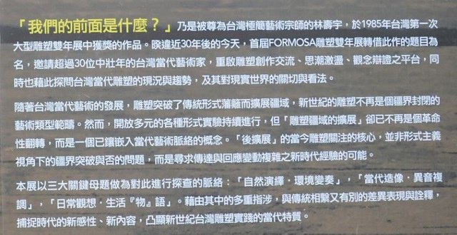 2013 FORMOSA 雕塑雙年展 「我們的前面是什麼？」 (7)