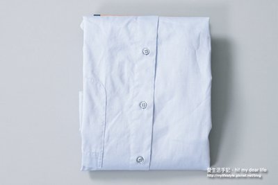 襯衫、衣服縮小折法