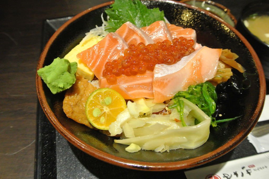 鮭魚鮭魚卵親子丼飯