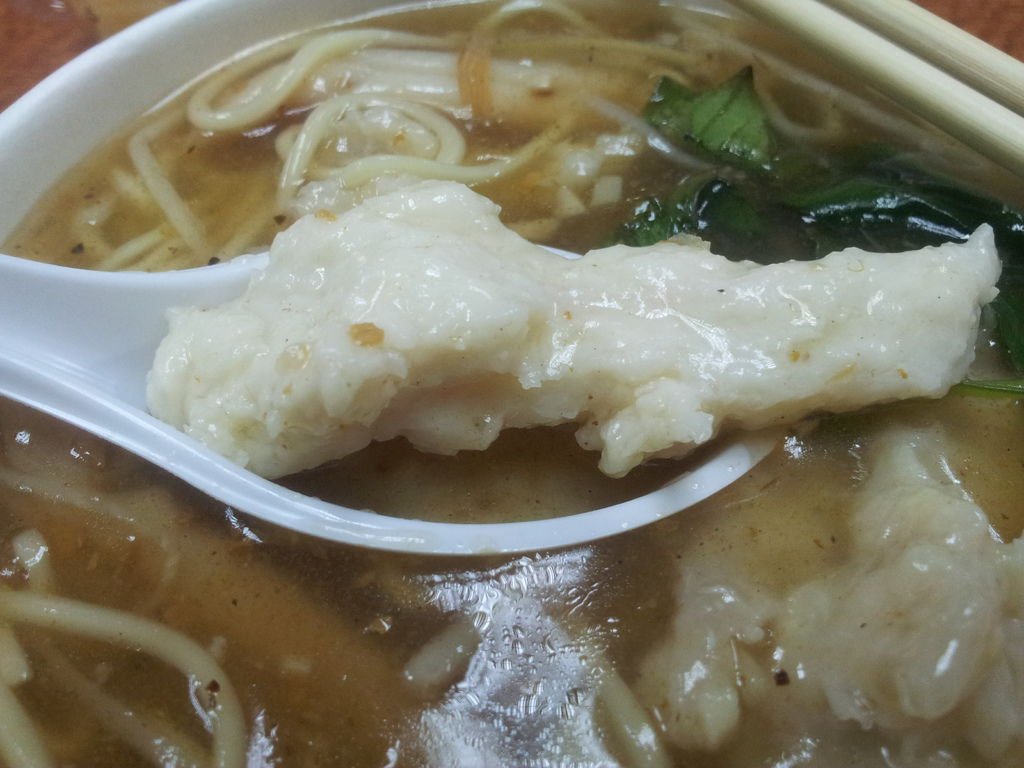 花枝羹相當大塊與紮實