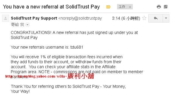 SolidTrustPay下線