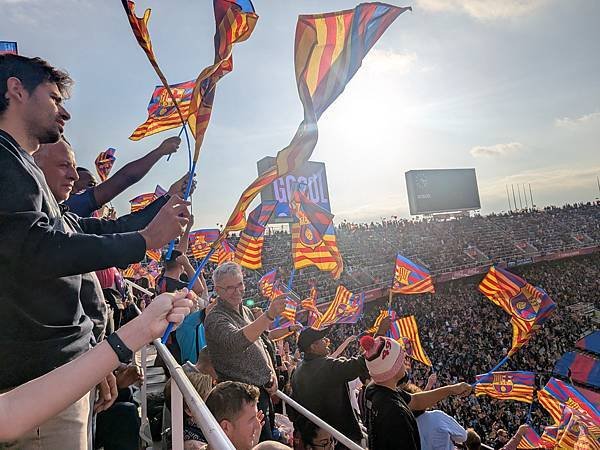 西班牙 Barcelona 足球現場觀戰日記