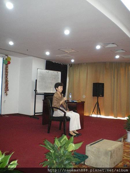 speaking in China