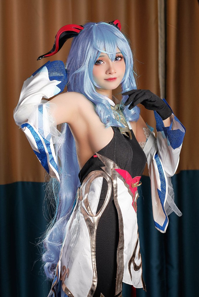 Azami cosplay Ganyu – Genshin 