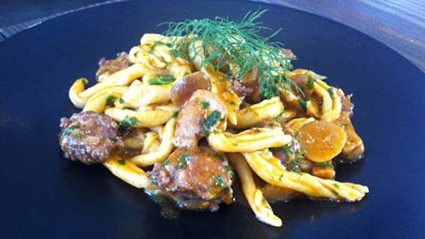 Strozzapreti with wild boar and mushroom sauce.jpg