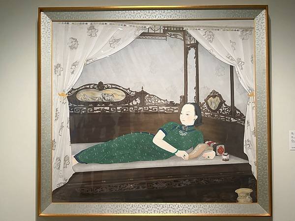 北美館展覽2024 喧囂的孤獨 台灣膠彩百年尋道