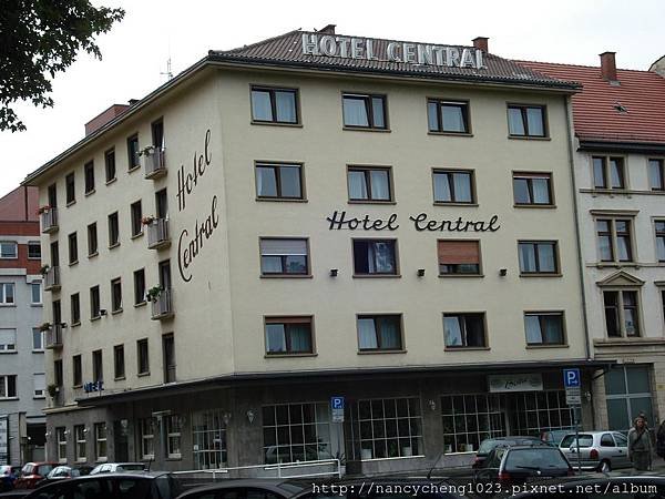 100824.1Heidelberg 在海德堡的落腳處Central Hotel.JPG