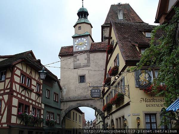 100828.7Rothenburg  Markusturm 羅滕堡之馬克斯塔.JPG