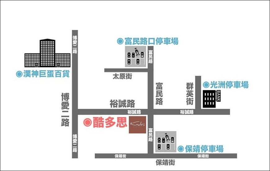 酷多思停車