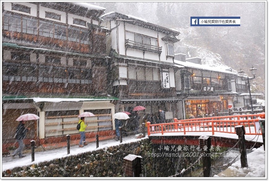 【日本】銀山溫泉ぎんざんおんせん / 山形古老又浪漫的溫泉小