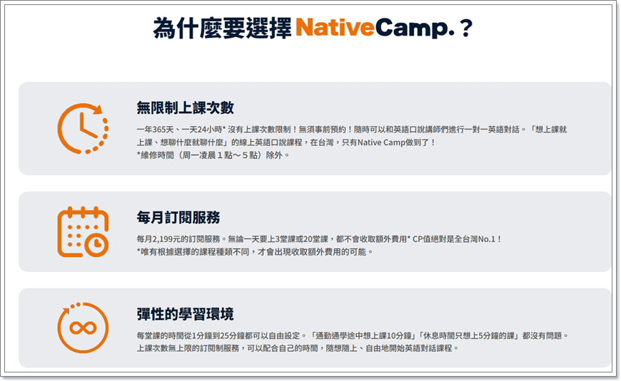 【英文學習】Native Camp.130國講師×18000