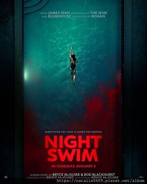 電影暗泳/遊夜水 Night Swim movie 2024