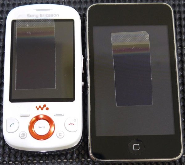 SE W20 &amp; iPod Touch