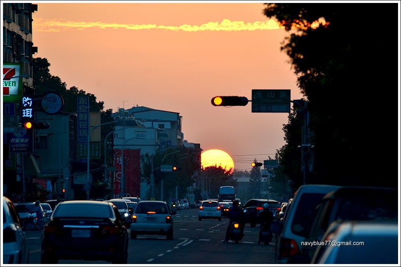 嘉義夕陽