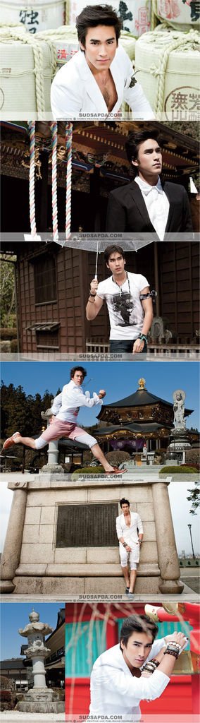 【SUDSAPDA雜誌】Nadech日本之行高清寫真