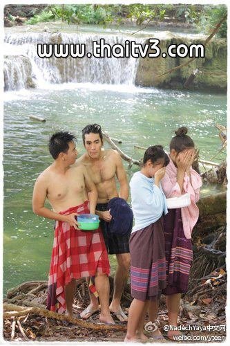 Nadech Yaya愛土之爭瀑布戲花絮