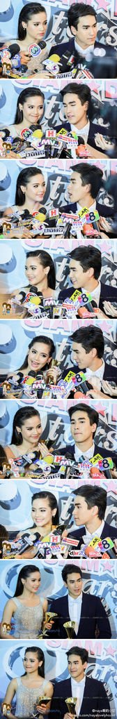 Nadech&amp;Yaya Siam Dara典禮採訪圖