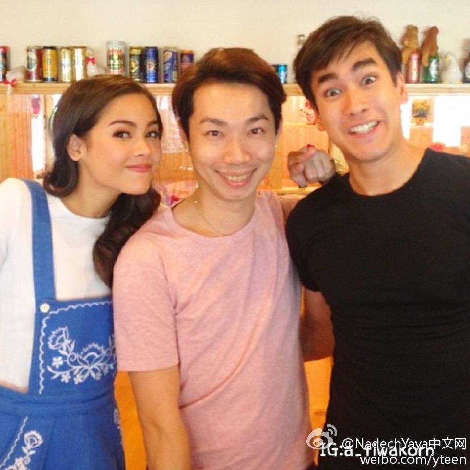 造型師更新2012-06-28Nadech和Yaya的合影