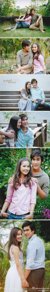 Nadech Yaya愛土之爭幕後的有愛合影