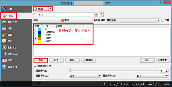 Qgis屬性-01