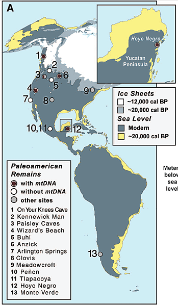 locations of America