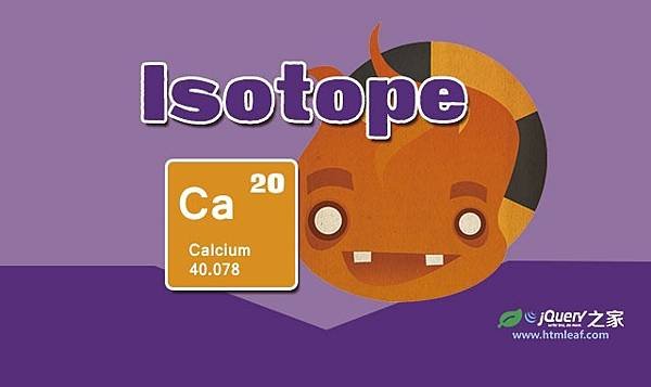 jQuery分類過濾和排序結構插件-Isotope(瀑布流網