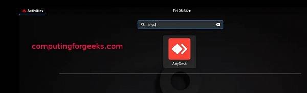 如何在CentOS 8 下安裝 anydesk 並開啟桌面