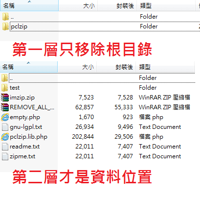 PCLZIP_OPT_REMOVE_PATH