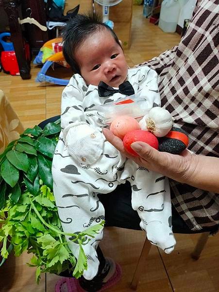 2020/1/9 台中市大里區嬰兒滿月剃頭做滿月古禮、做膽、