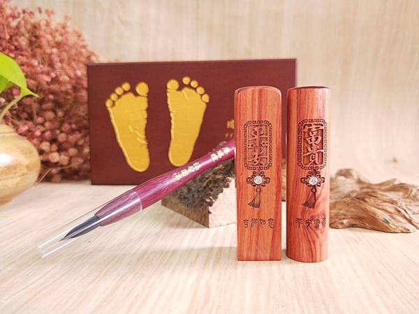 彰化鹿港寶寶24天剃頭、專人到府做古禮習俗、說吉祥話做膽、第