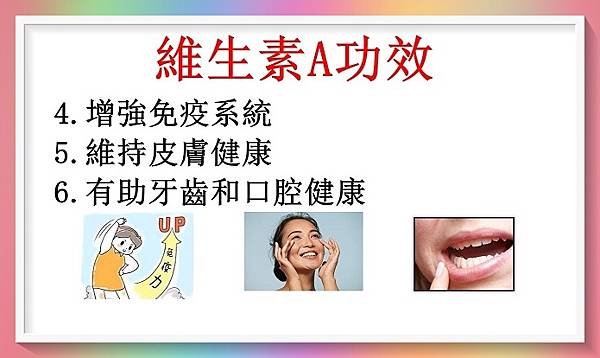 維生素A可降25%黃斑部病變外，還有很多功效！（維生素A 1）（黃斑病 9）2.JPG