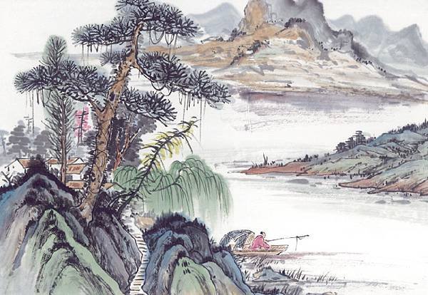 姜太公釣魚-姜子牙/道教鼻祖，元始天尊/字子牙他三十二歲拜元
