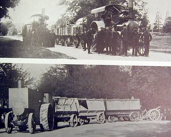 蒸汽火車/柴油飛快車小姐/台灣第一台蒸汽拖拉機 /火車是誰發