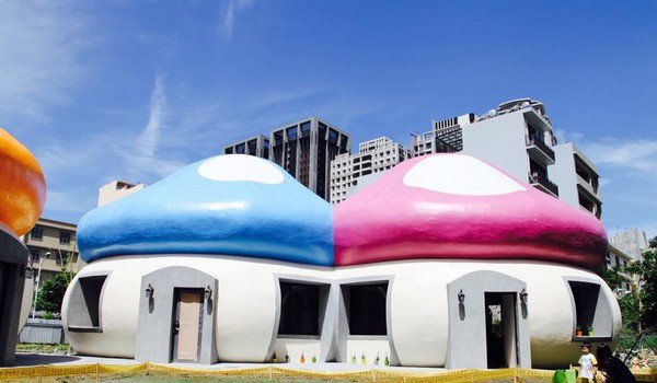 幼兒園/禾麗幼稚園/ 全台最可愛「蘑菇幼稚園」/建築師+禾麗