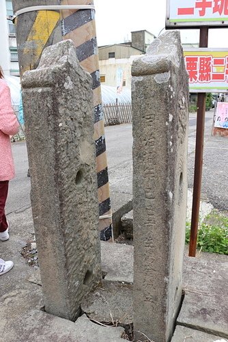 湯家祠堂「旗杆座」/湯家宗祠「舉人石」旗杆石座/「旗匾竿」