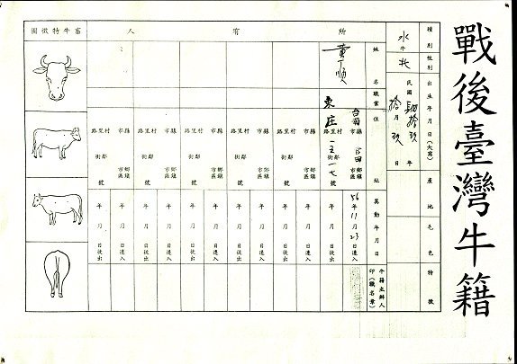 1965-1970年高雄牛車三輪人力車/各縣市文化力指標之一