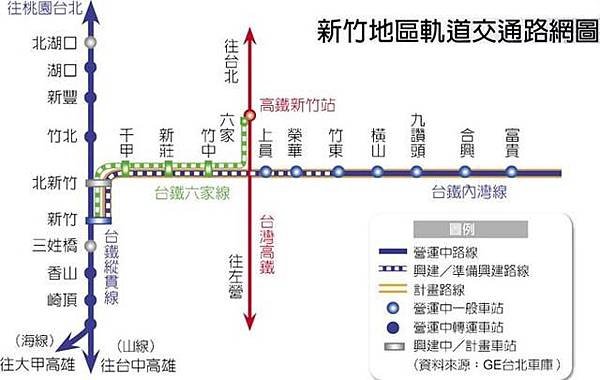 大新竹輕軌路網/「大新竹輕軌路網」計畫以環狀路網串聯「新竹舊